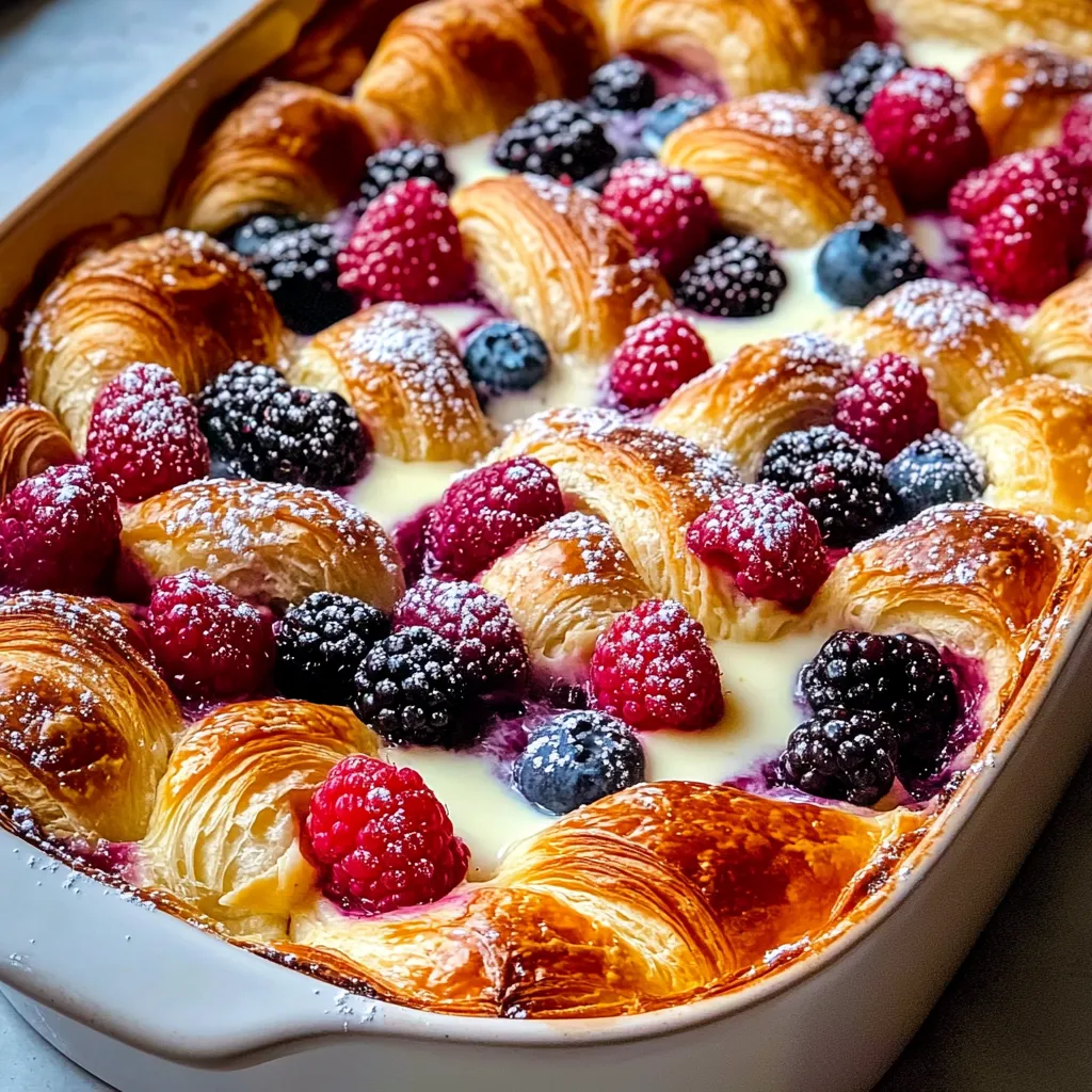 Berry Croissant Bake Recipe – Easy Brunch Dish