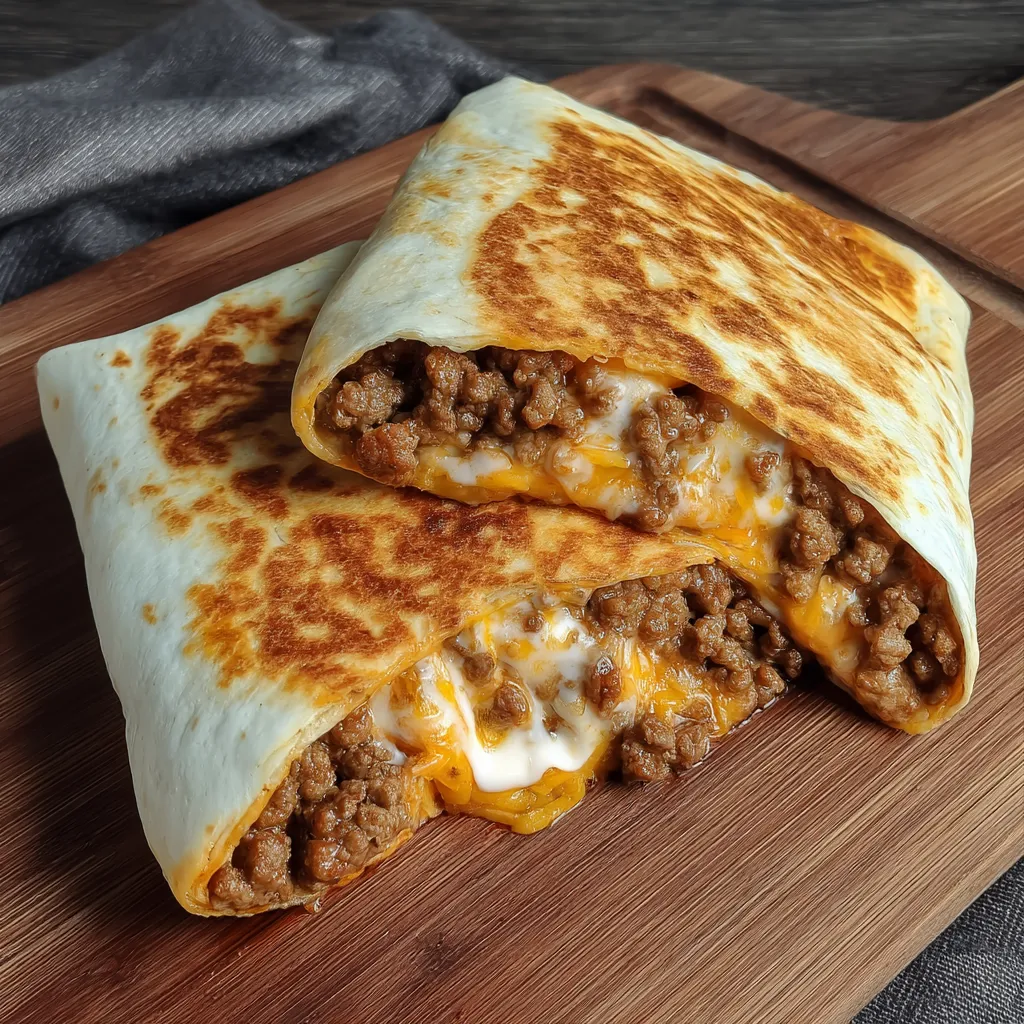 Best Grilled Cheese Burrito