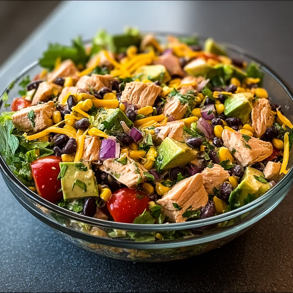Zesty Southwest Chicken Salad Recipe