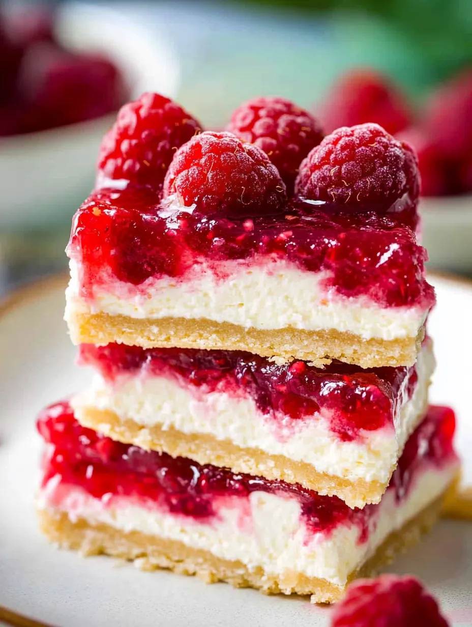 Raspberry Cream Cheese Bars