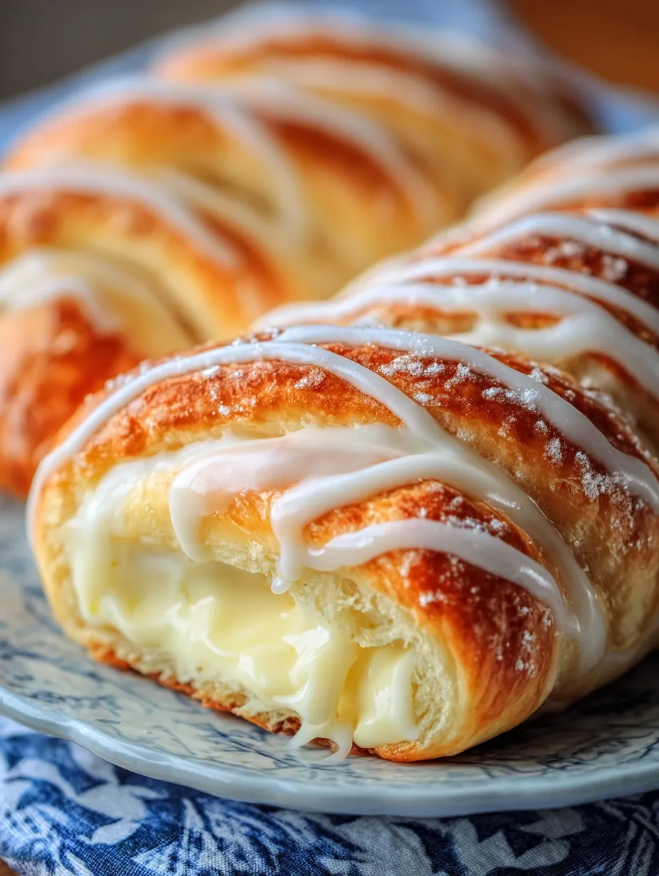 Polish Sweet Cheese Rolls