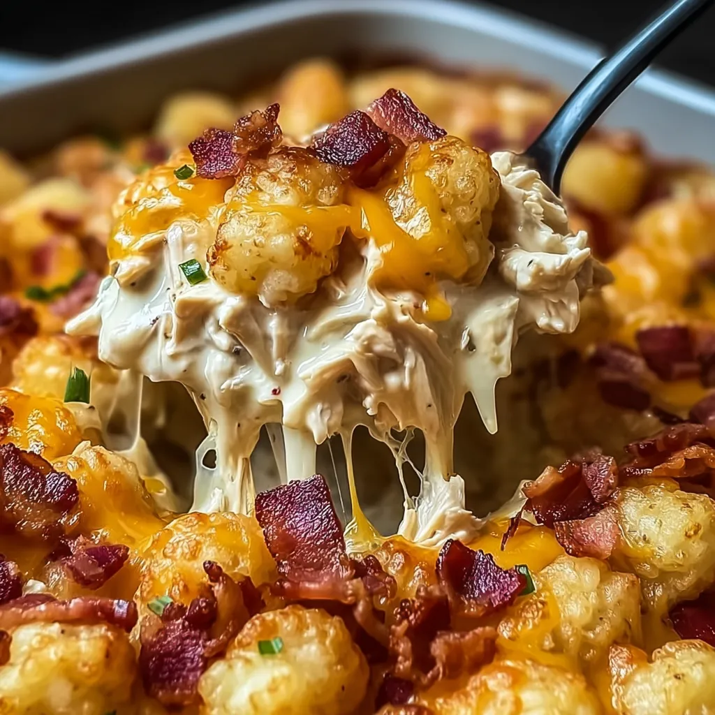 Chicken Bacon Crunch Casserole
