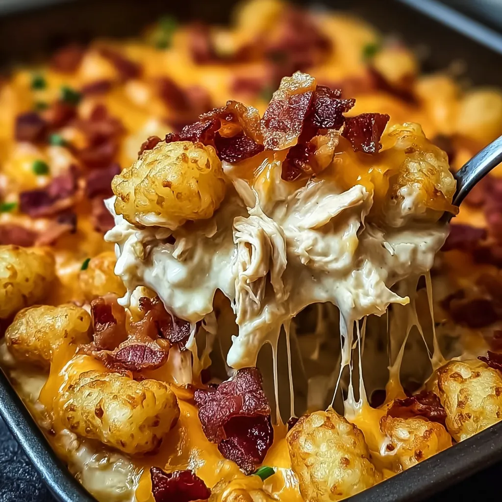 Chicken Bacon Crunch Casserole