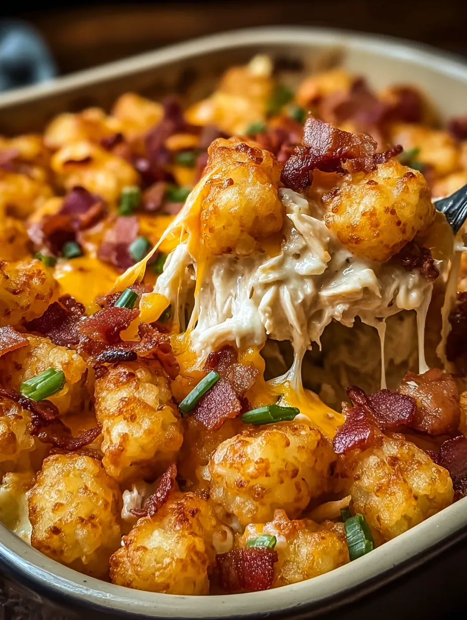 Chicken Bacon Crunch Casserole