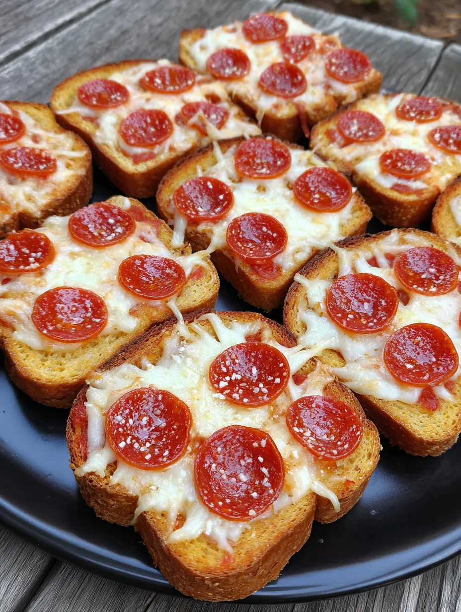 Texas Toast Pizza