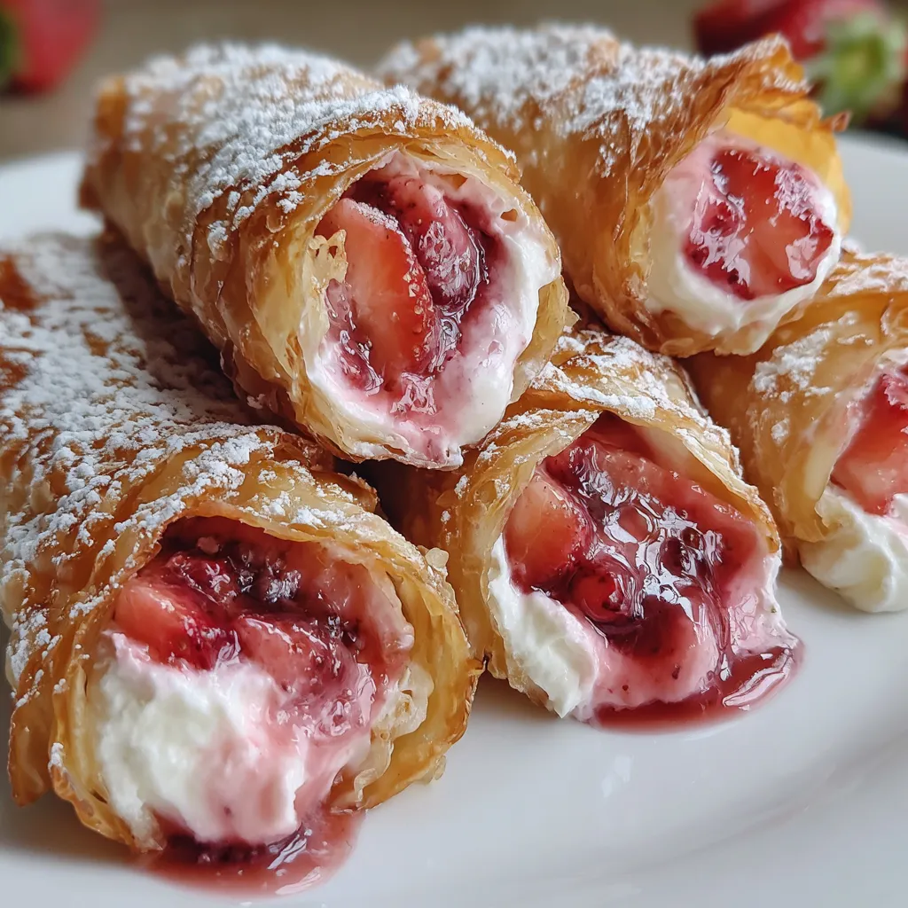 Cheesecake Eggrolls
