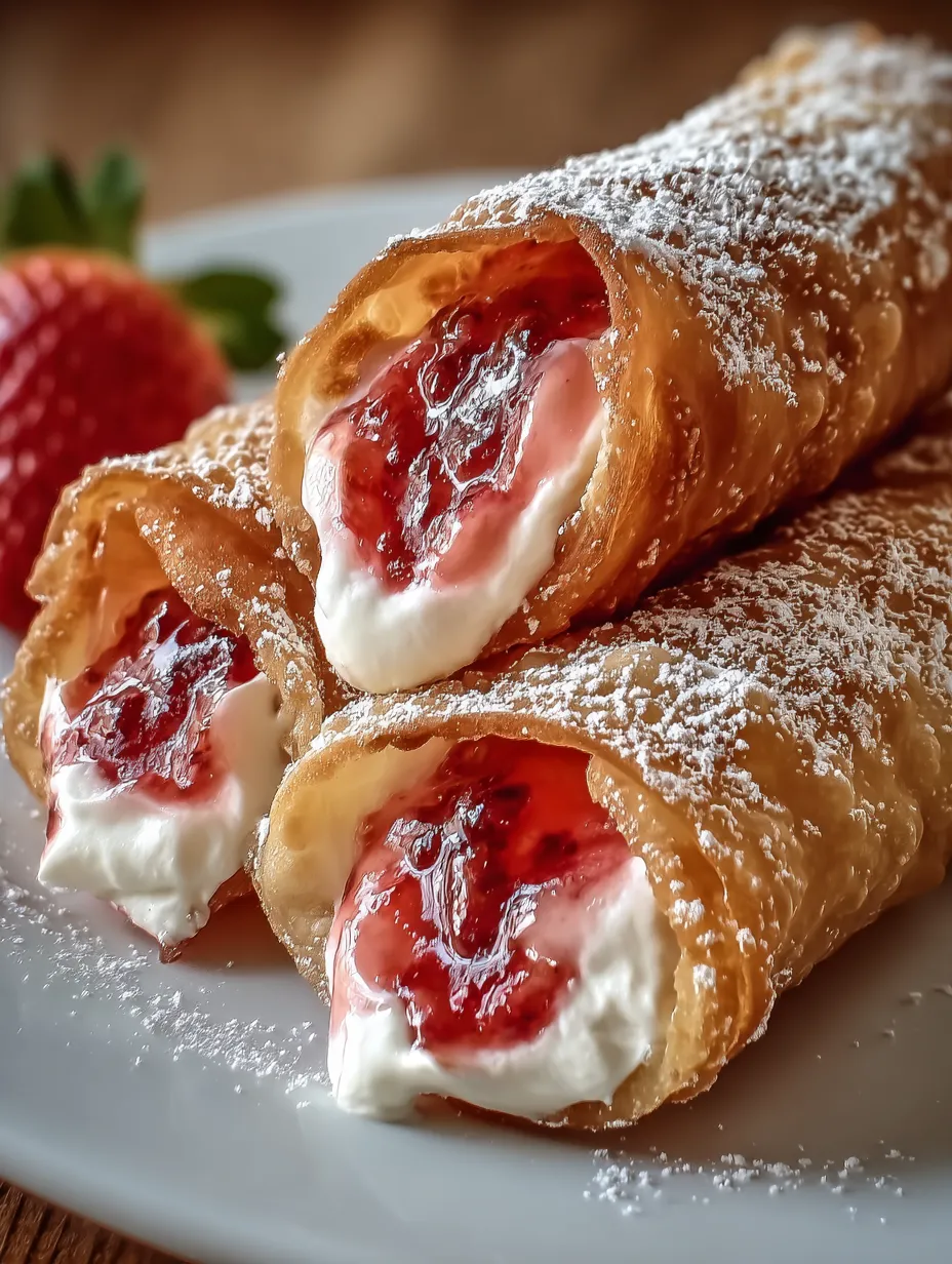 Cheesecake Eggrolls