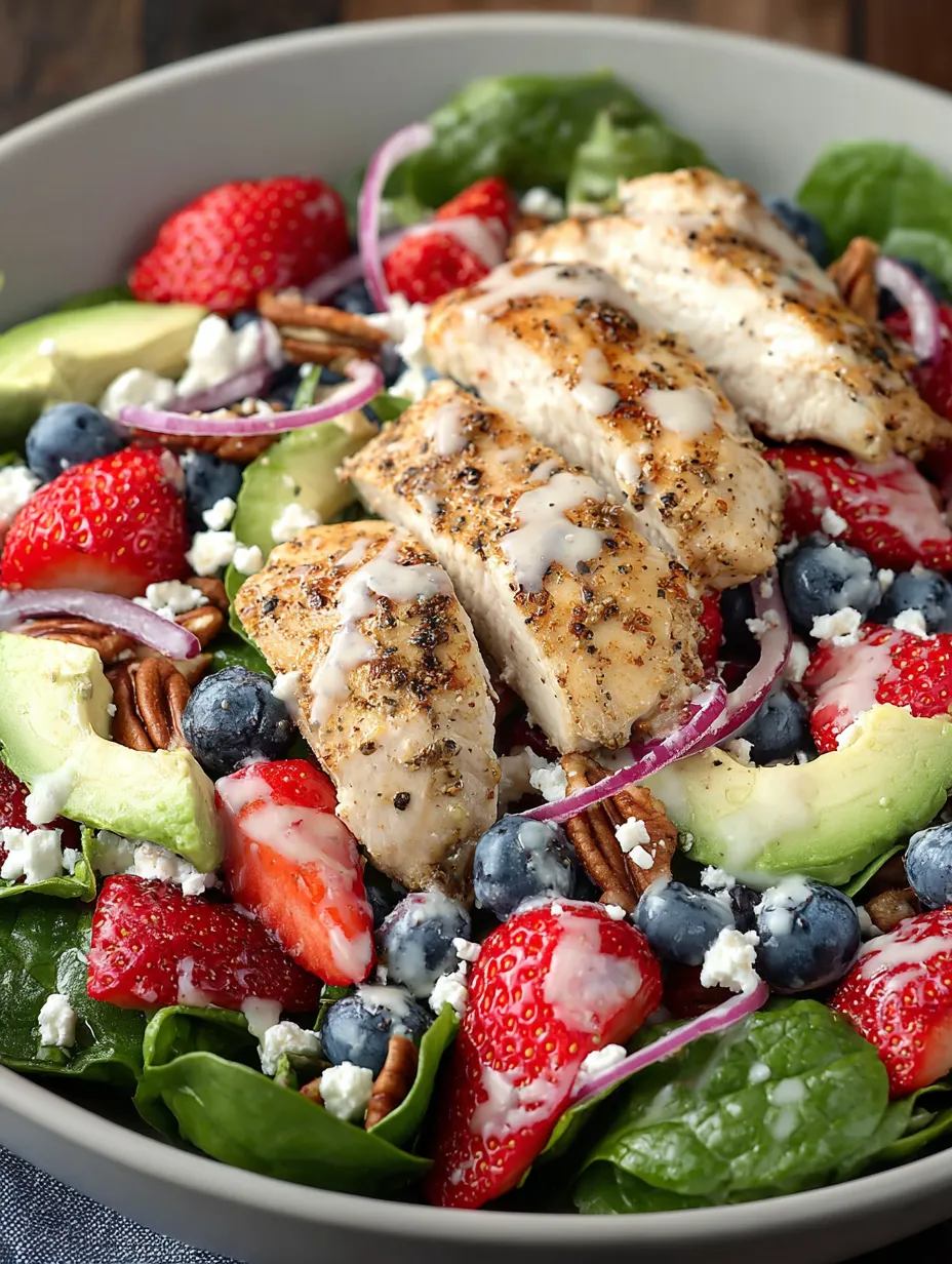 Strawberry Chicken Salad