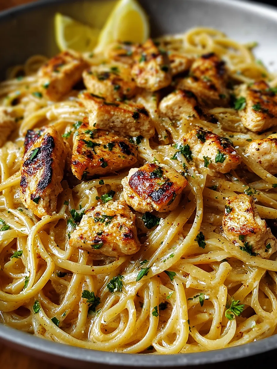 Creamy Chicken Linguine
