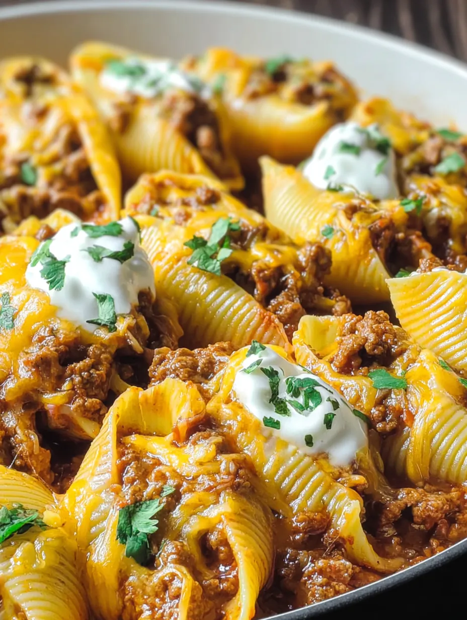 Taco Stuffed Shells