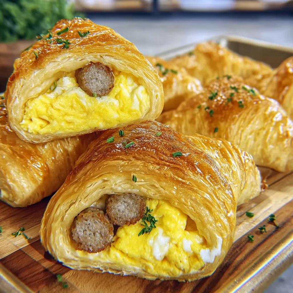 Breakfast Crescent Rolls
