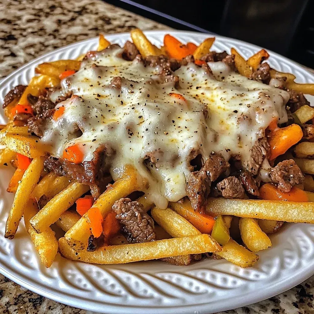 Philly Steak Cheese Fries