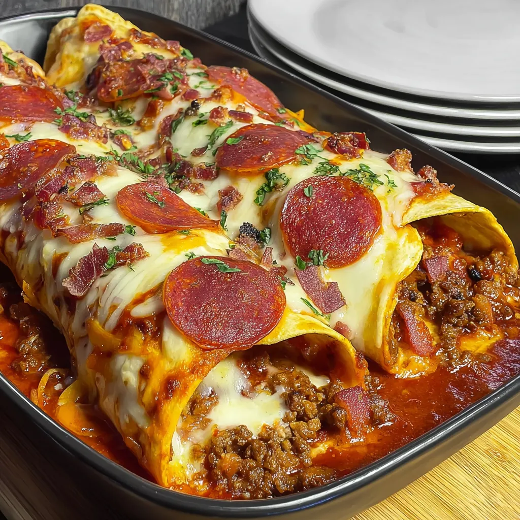 Pizza Enchiladas