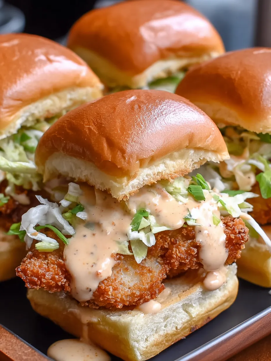 Bang Bang Chicken Sliders