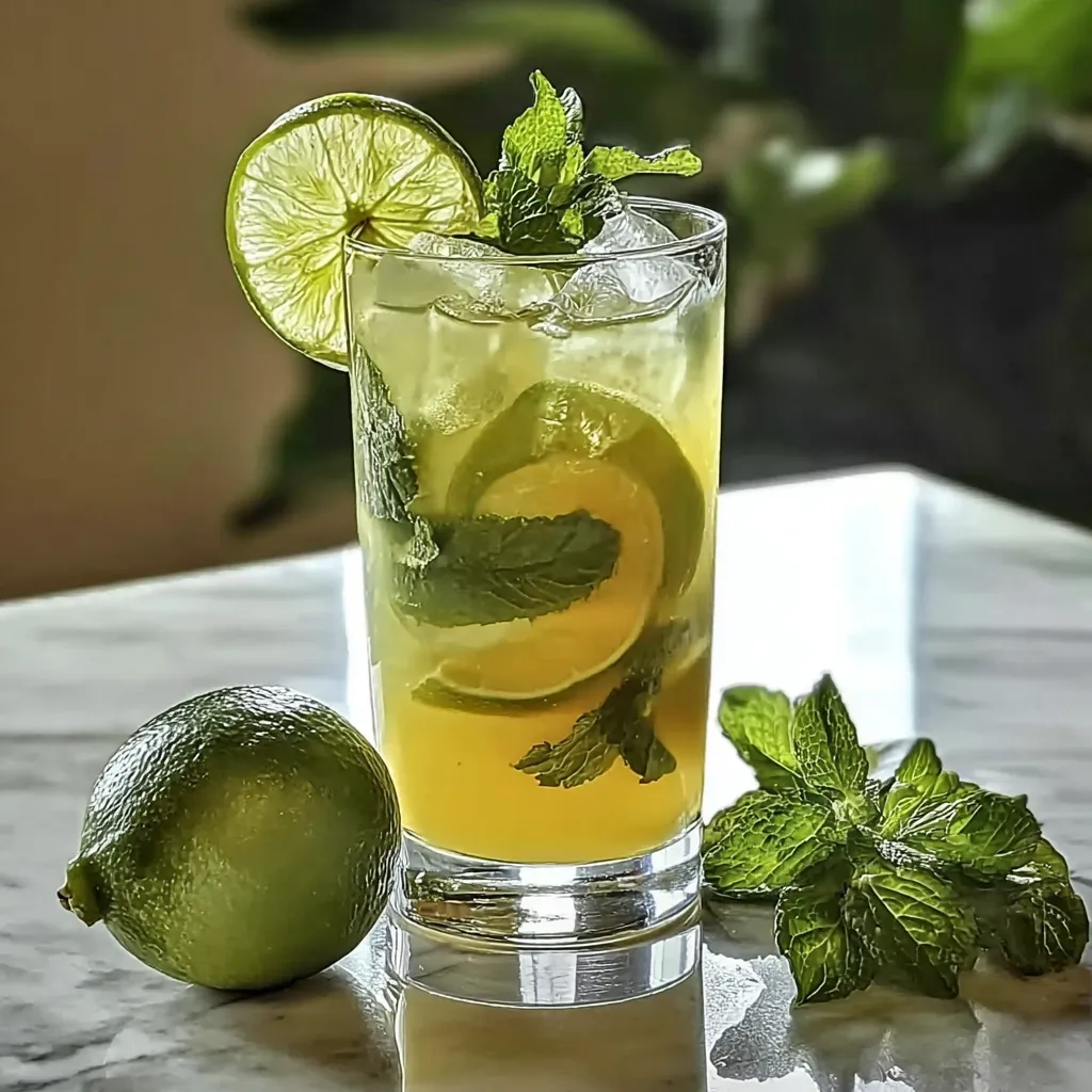 Limoncello Mojito Mint Lime