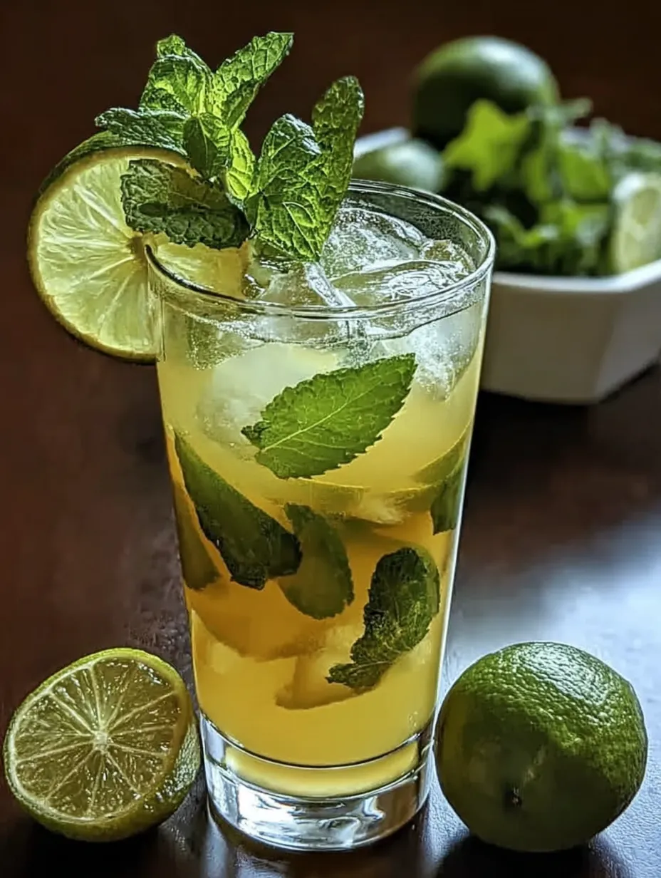 Limoncello Mojito Mint Lime