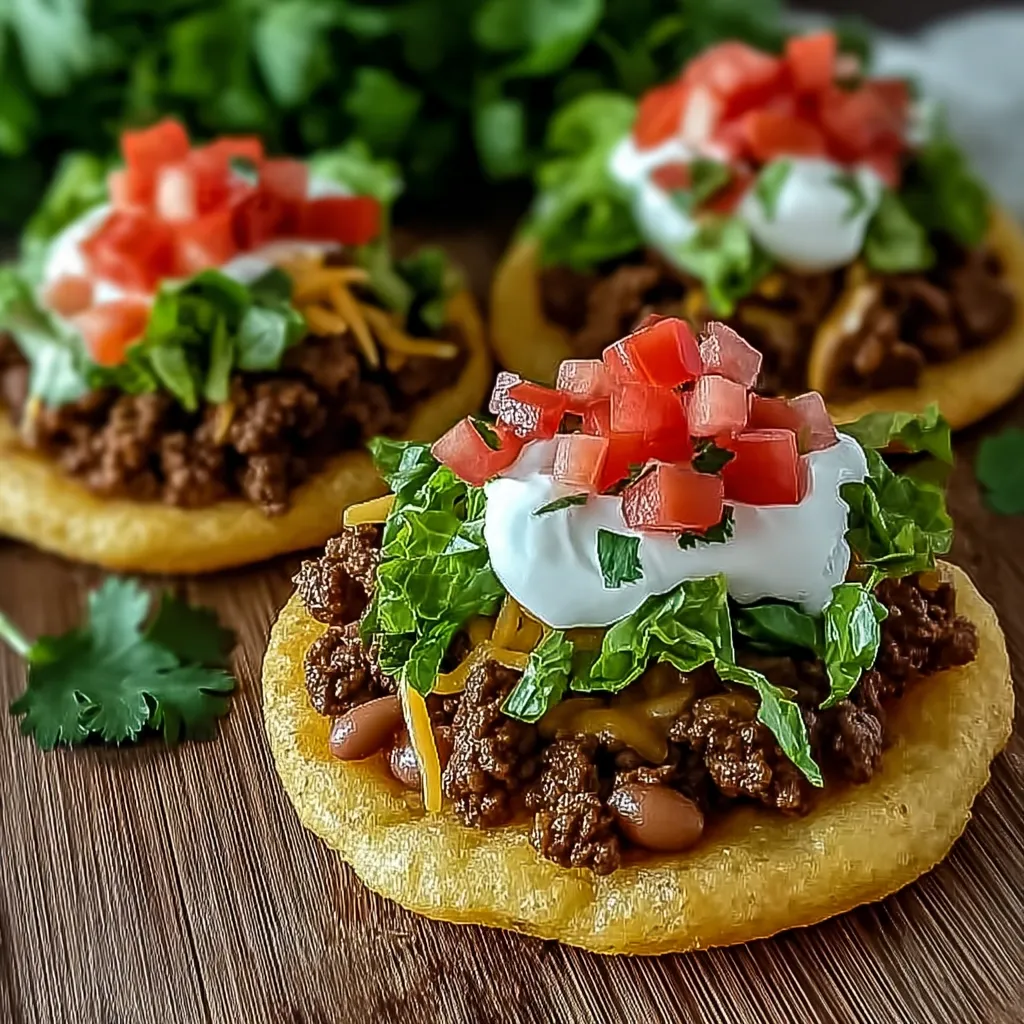 Soft and Fluffy Indian Fry Bread Tacos