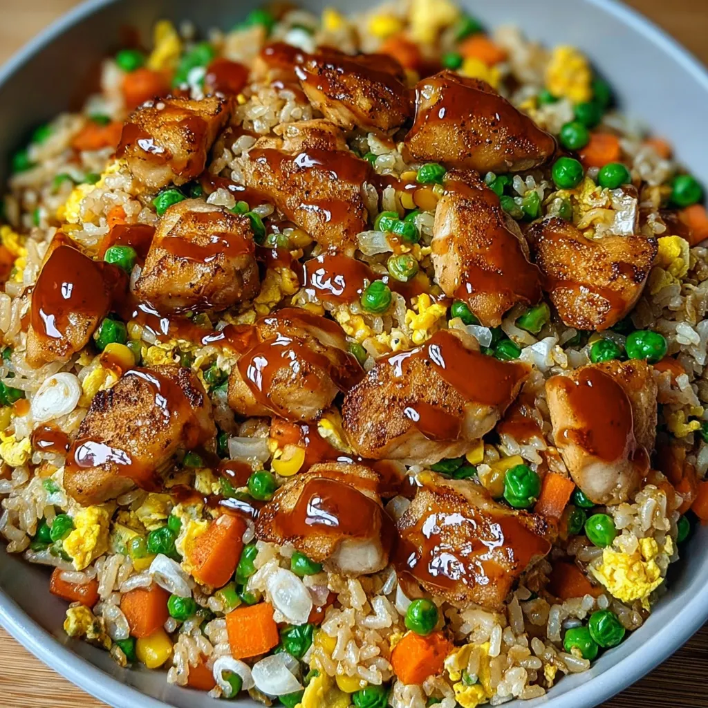 Bang Bang Chicken Fried Rice