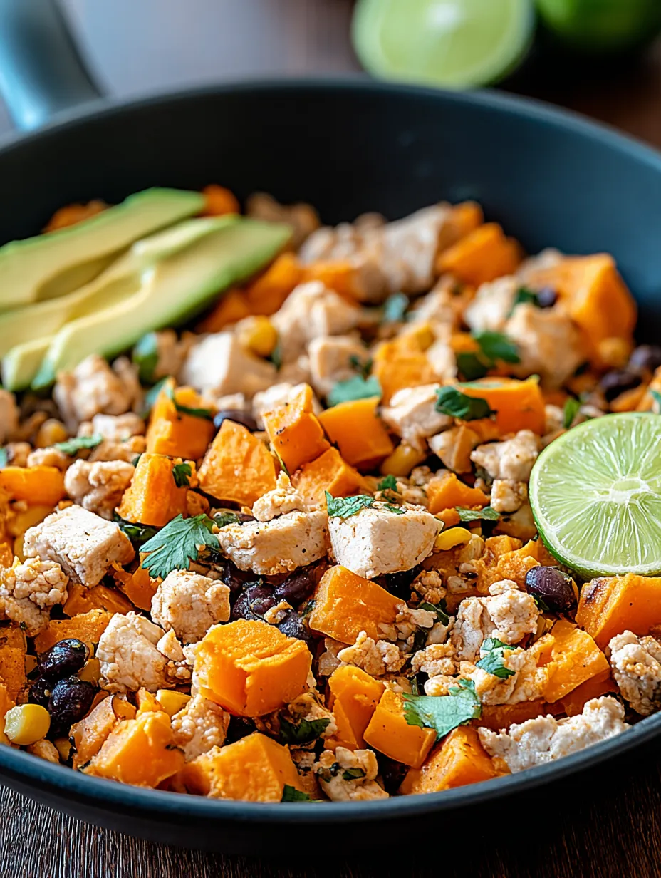 Turkey Sweet Potato Skillet