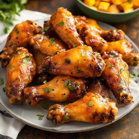 Tasty Mango Habanero Chicken Wings