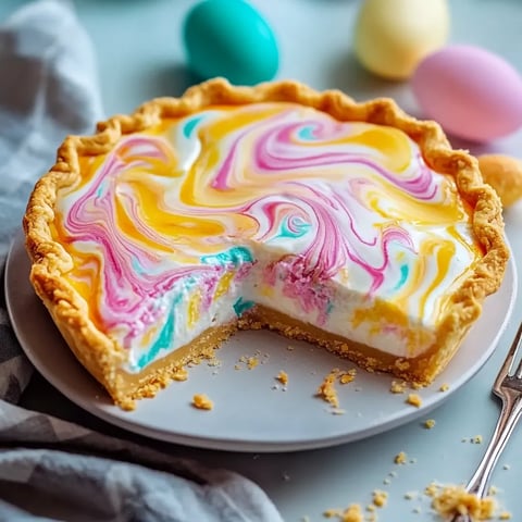 Easter Swirl Pie