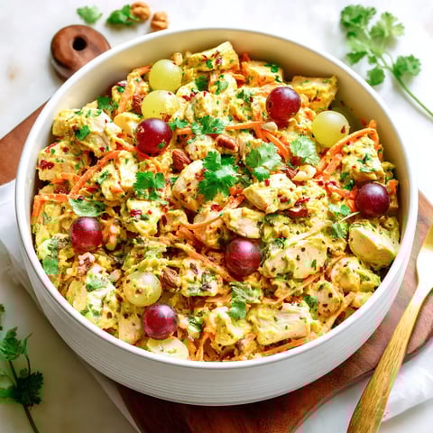 Healthy Curry Chicken Salad